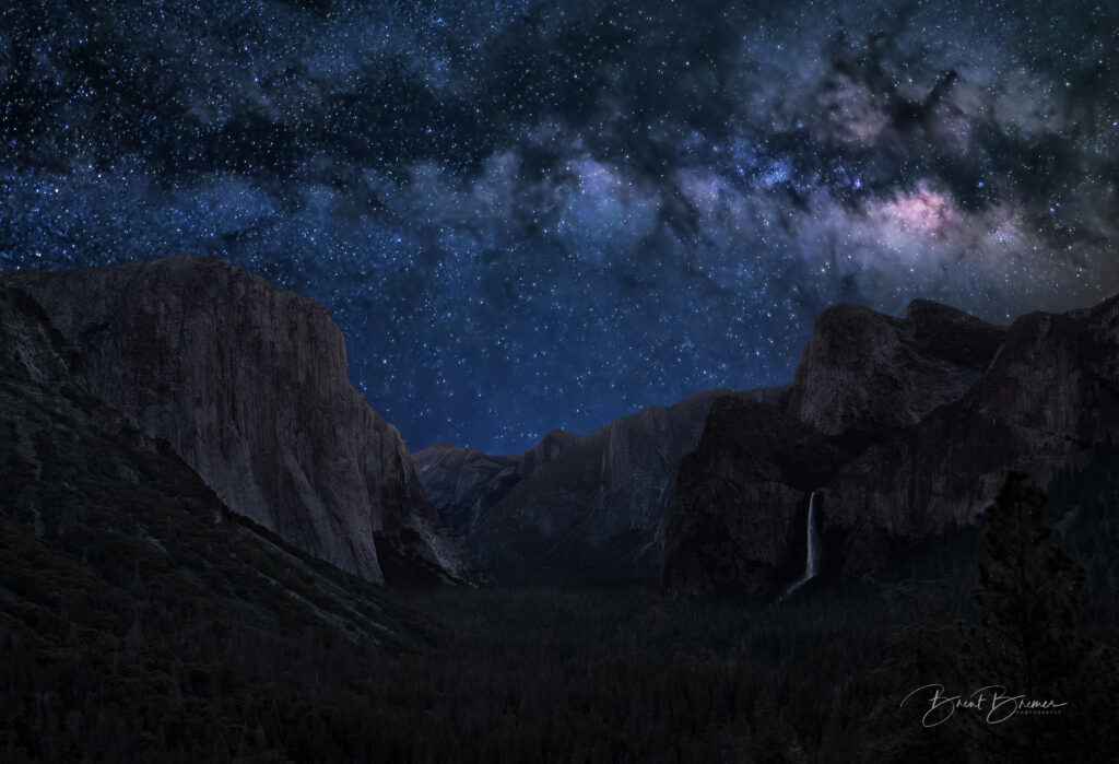 Tunnel View Milky Way